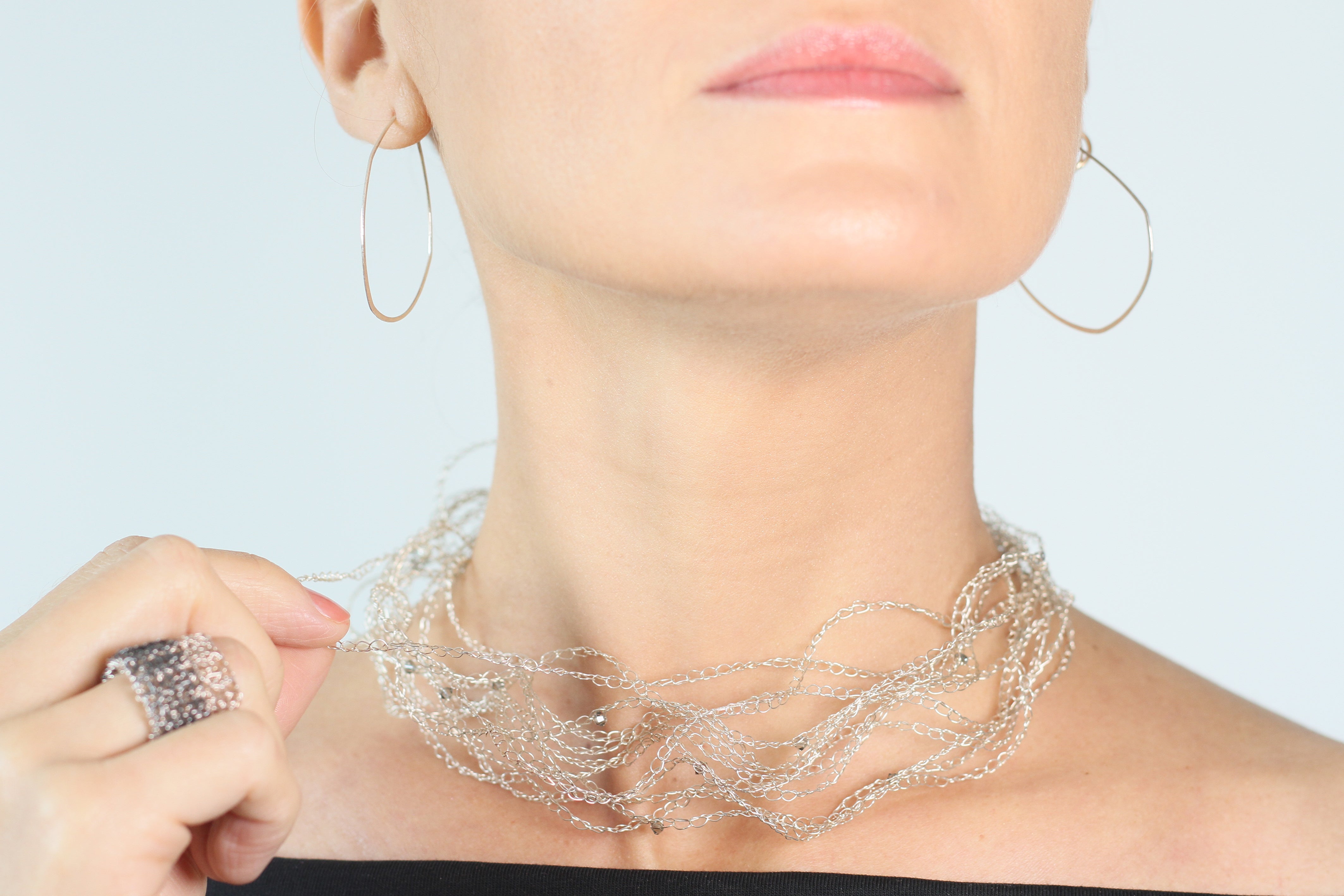 Irregular Hoop Earrings