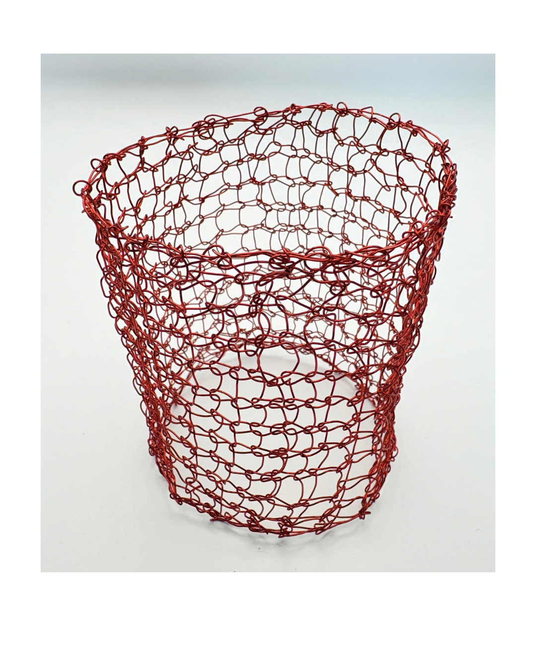 Crocheted wire jewellery