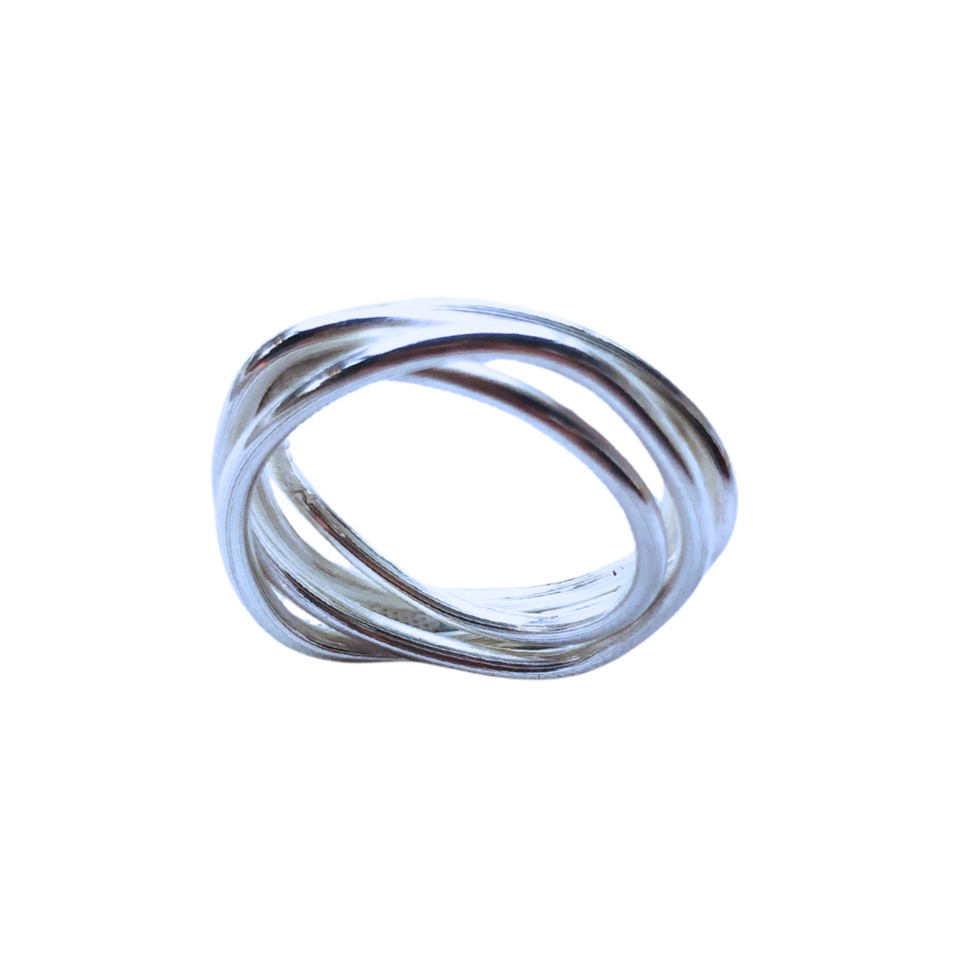 Nest Silver Ring