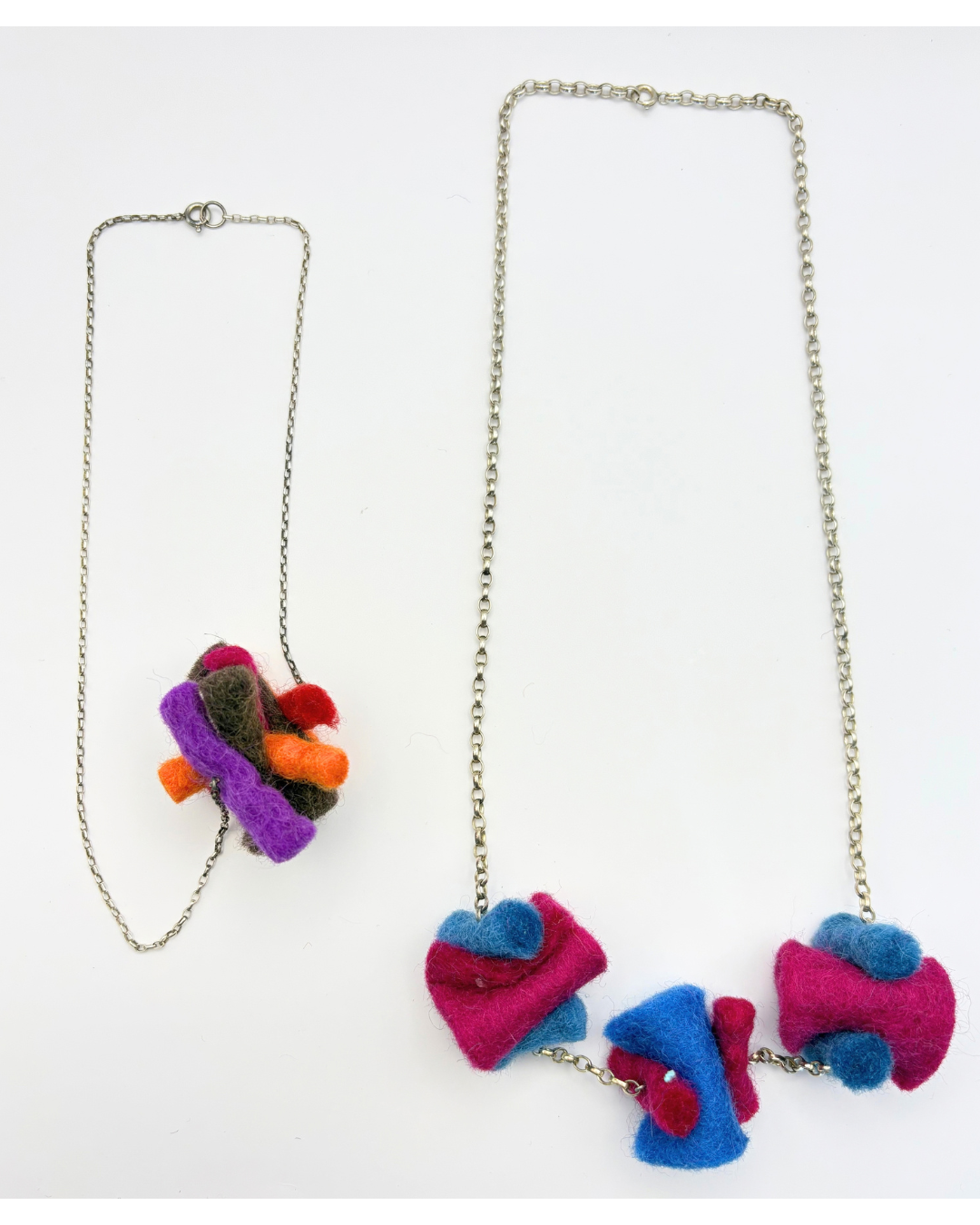 Felt pendants