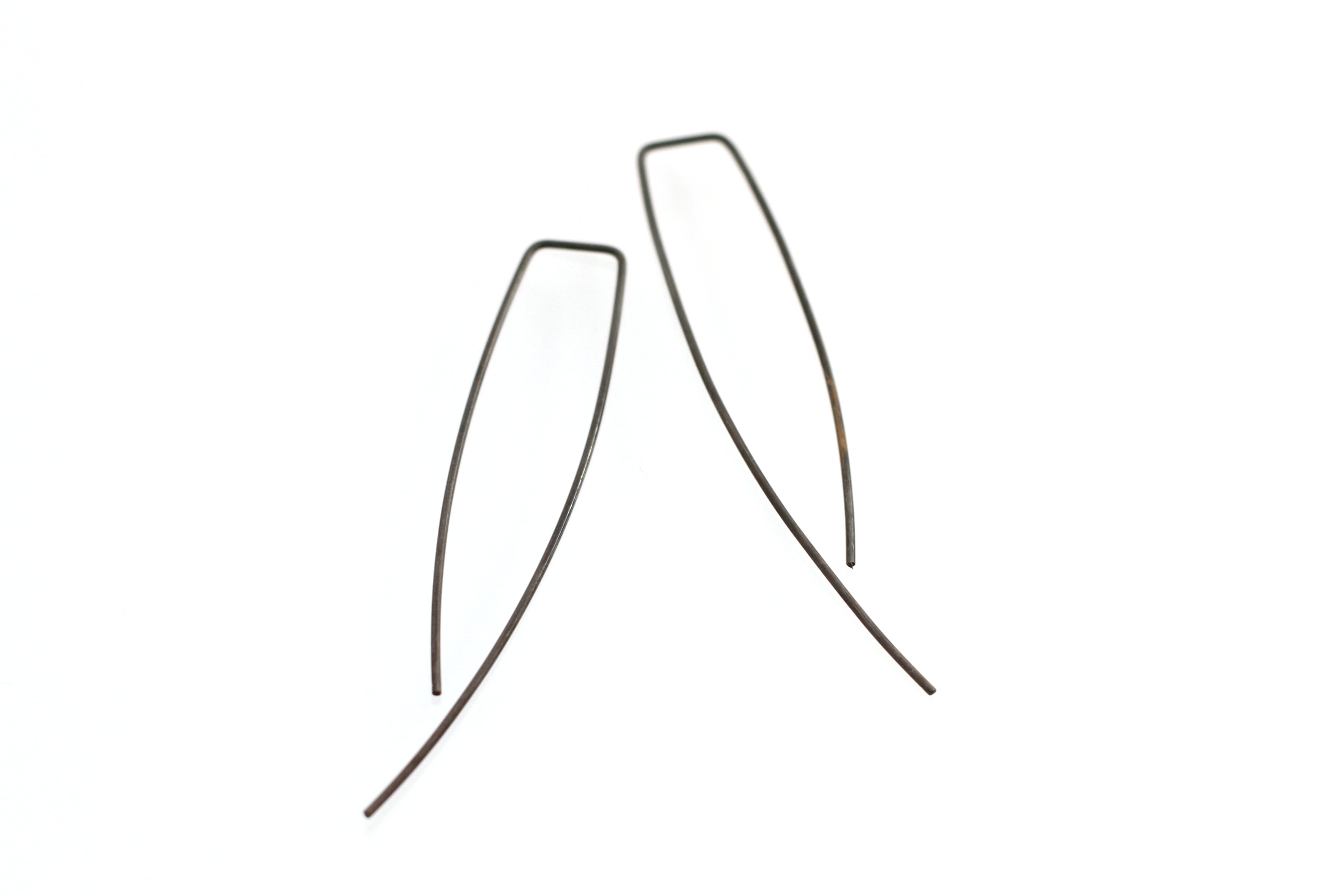 Silver Ear Threaders