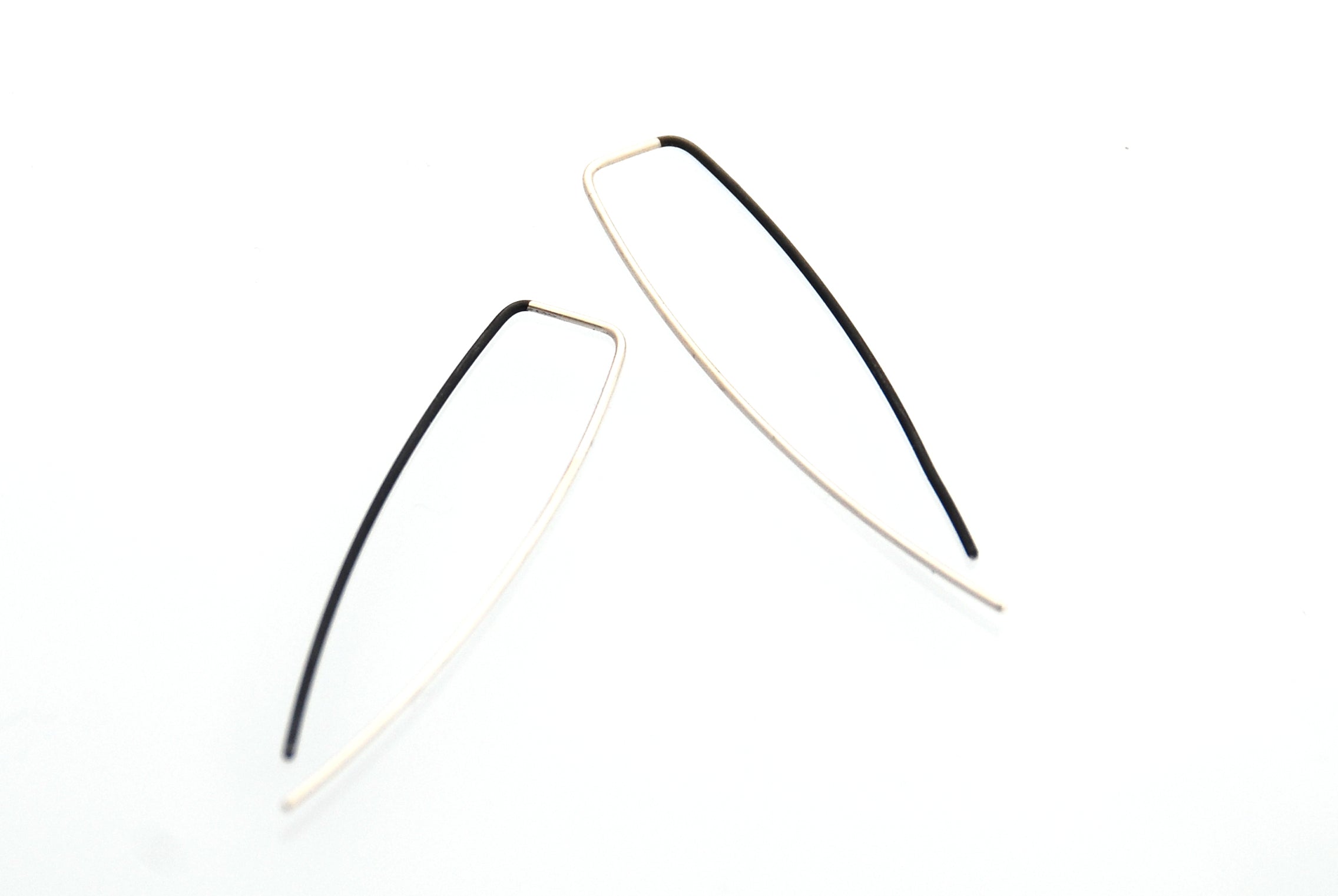 Silver Ear Threaders