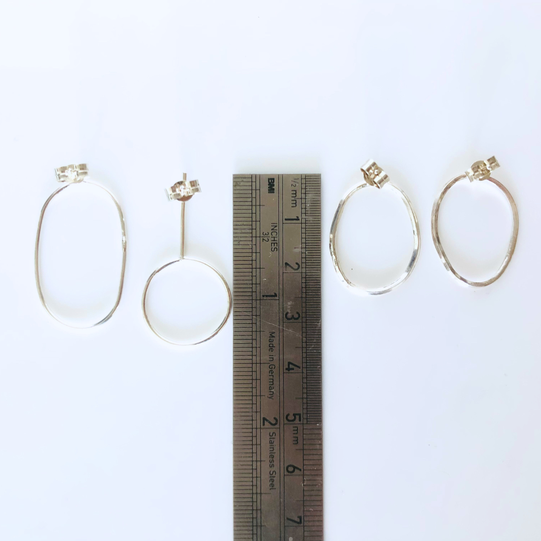 Silver Stud Earrings