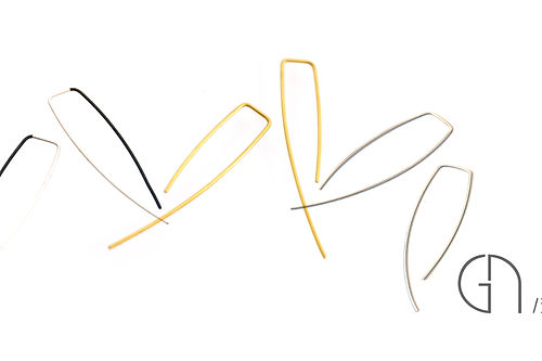 Silver Ear Threaders