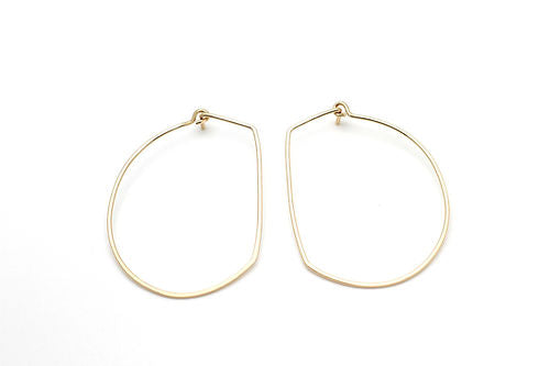 Modern Minimalist Hoop Earrings