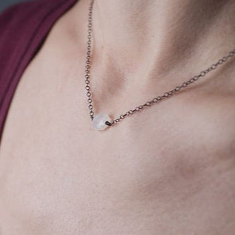 Raw Quartz Necklace