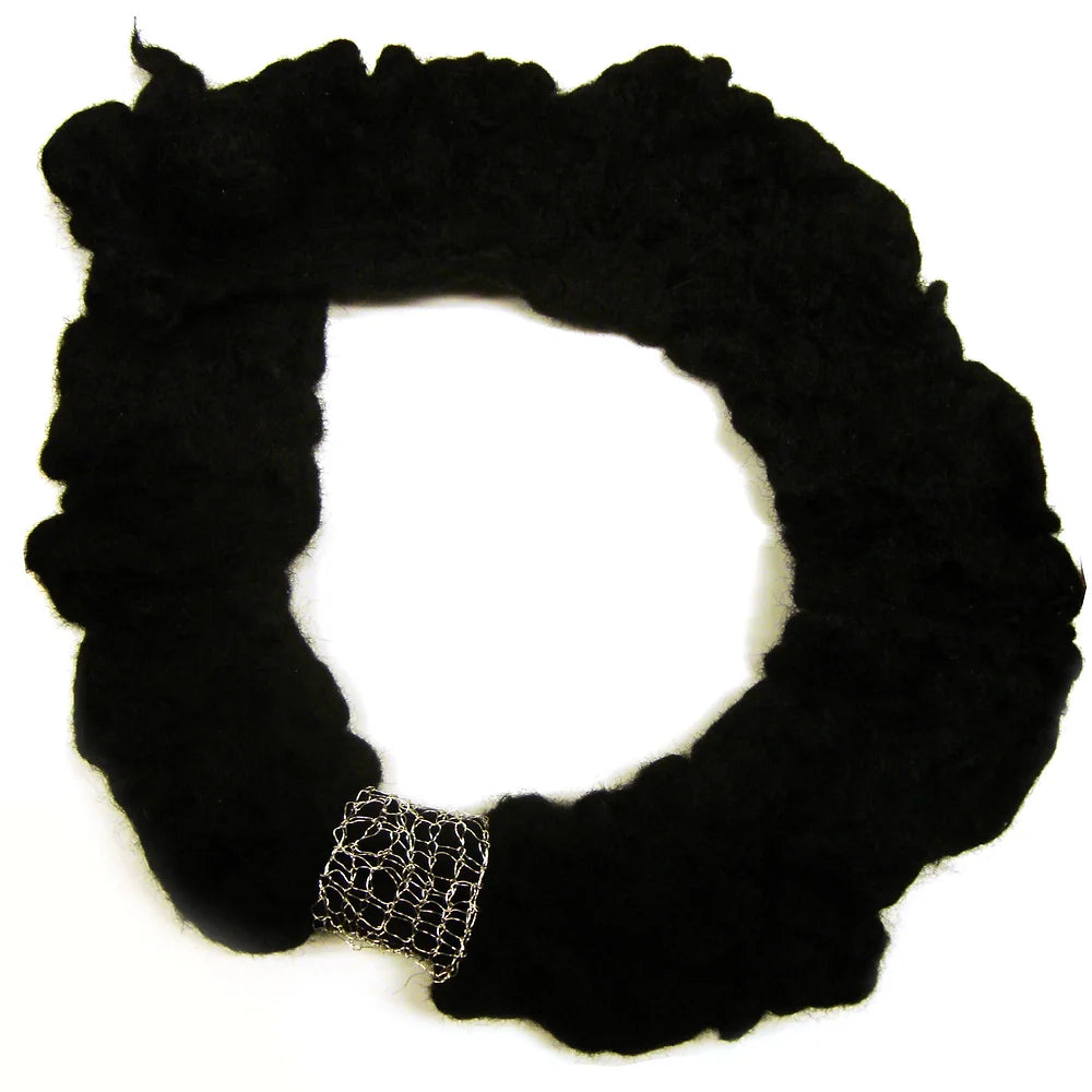 Felt Necklace - flat and irregular