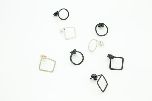 Mix and Match Silver Studs