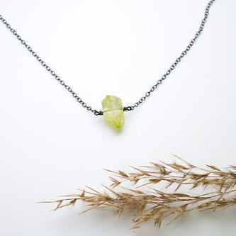 Raw Quartz Necklace